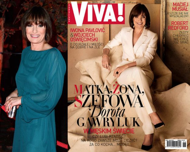 Dorota Gawryluk zadziwia w "Vivie!": "Blogerki modowe SĄ CZĘSTO ARTYSTKAMI"