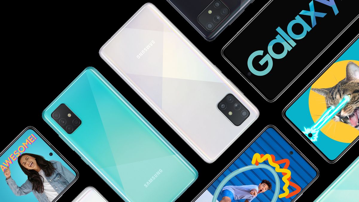 Samsung Galaxy A71 i A51 oficjalnie. Mają poczwórne aparaty i wyglądają jak Galaxy S11 1