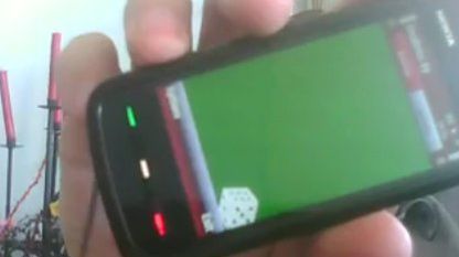 Telefon z akcelerometrem zastępuje kostkę do gry 1