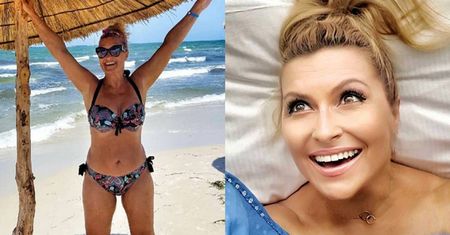 Katarzyna Skrzynecka w bikini chwali się efektami diety. Cały czas chudnie (FOTO)