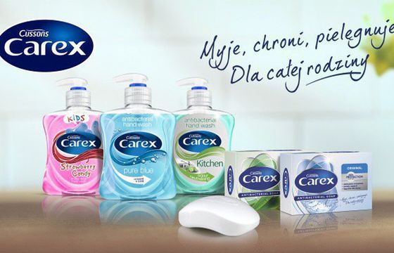 "Myje, chroni, pielęgnuje" w kampanii mydeł Carex (wideo)