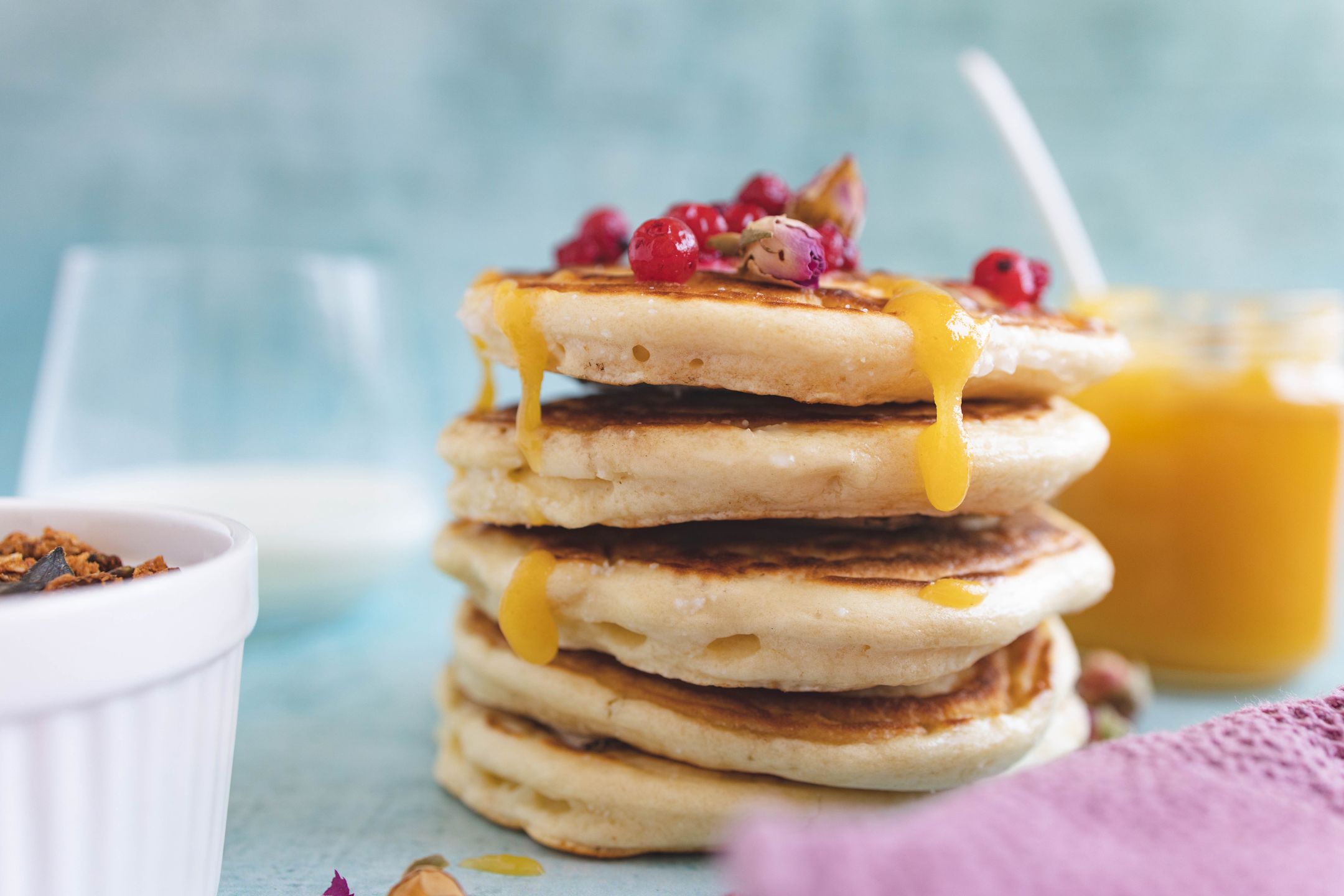 Fluffy pancakes