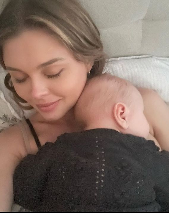 Joanna Opozda z synkiem
