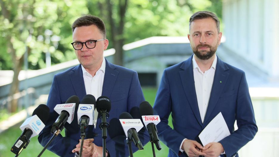 Szymon Hołownia i Władysław Kosiniak-Kamysz
