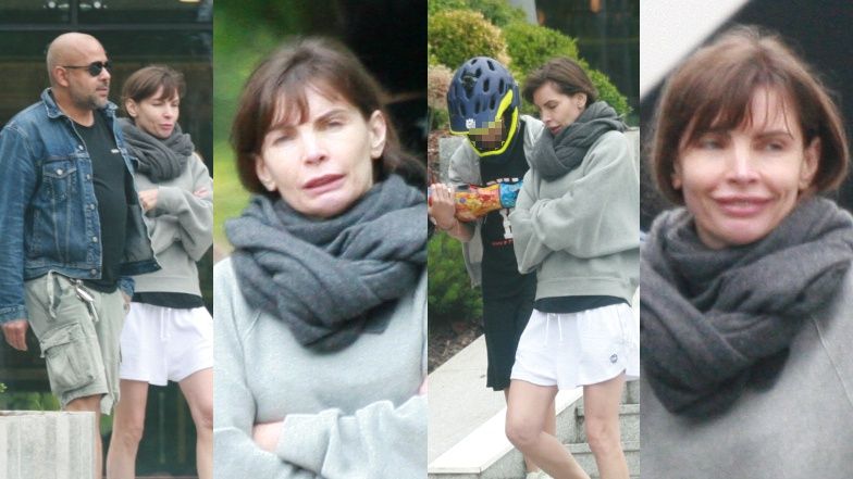 Agnieszka Dygant z rodziną w Sopocie