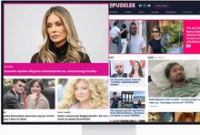 Strony główne Pomponika i Pudelka, fot. mockupbro