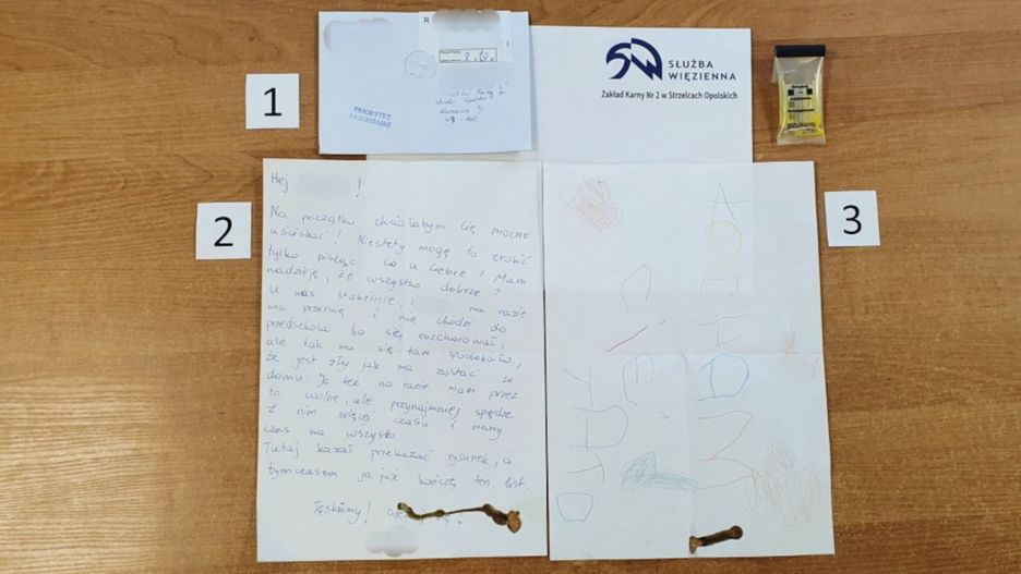 Podejrzana korespondencja do jednego z osadzonych