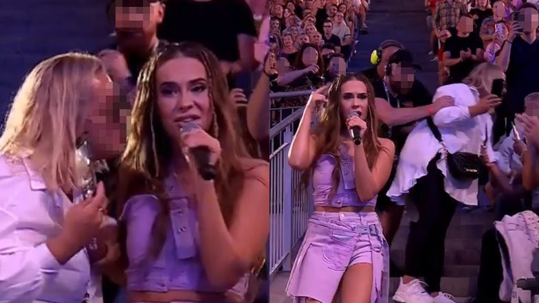 Incydent z Blanką na Przeboju Lata Radia Zet i Polsatu