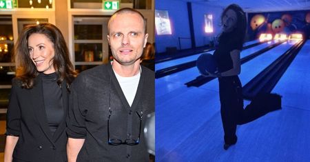 Marcin Hakiel wyprawił córce na kręgielni 10. urodziny. Ukochana tancerza też bawiła się u boku Helenki (ZDJĘCIA)