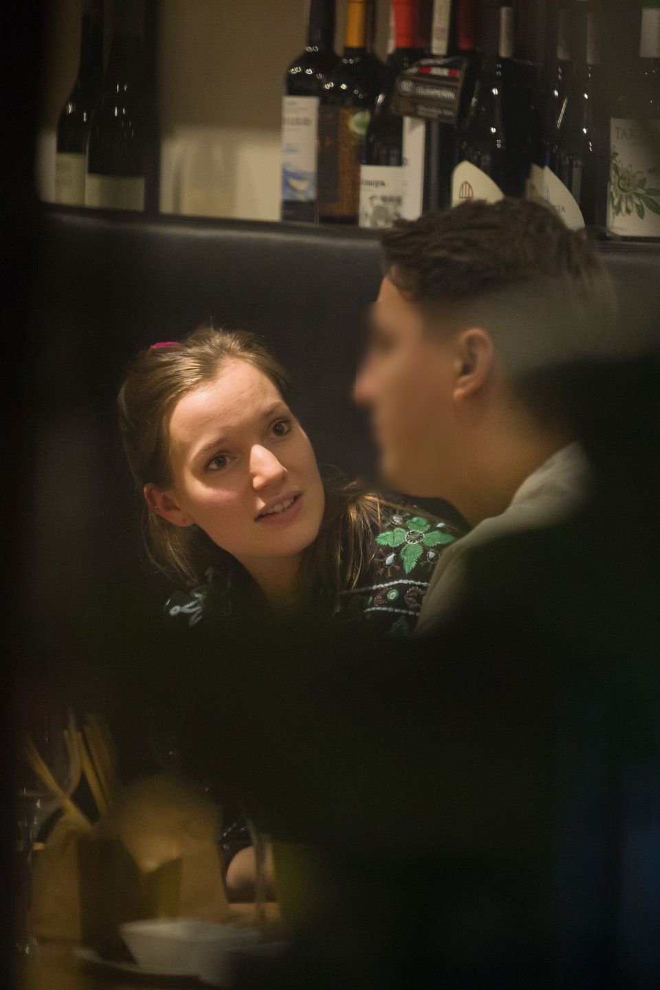 Sanah z narzeczonym w restauracji