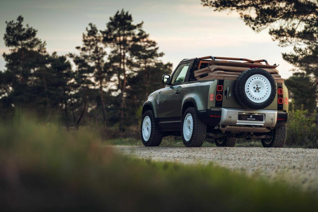 Land Rover Defender 90 Valiance Convertible 