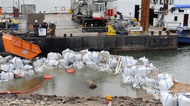 Mieszkańcy niemieckiego miasta znów poczuli się jak w czasie wojny [wideo] 1