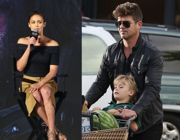 Robin Thicke BIŁ ŻONĘ I DZIECKO?! Stracił prawo do opieki nad synem!