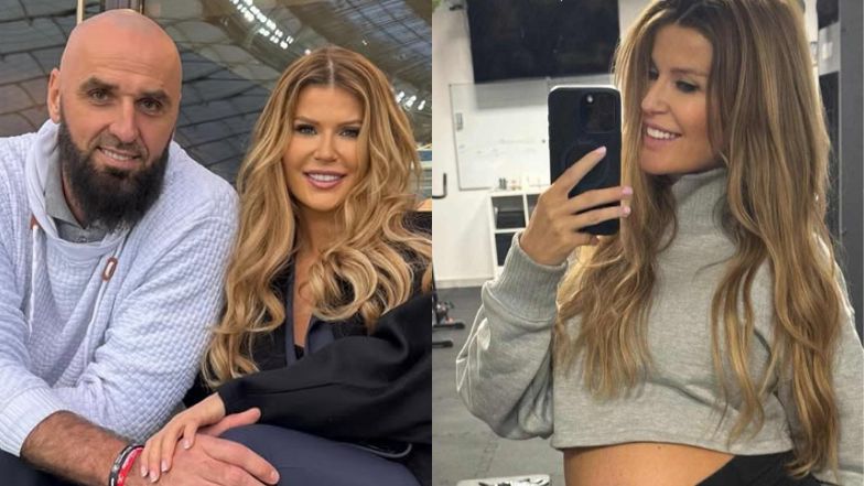 Żona Marcina Gortata odsłania ciążowy brzuch na siłowni