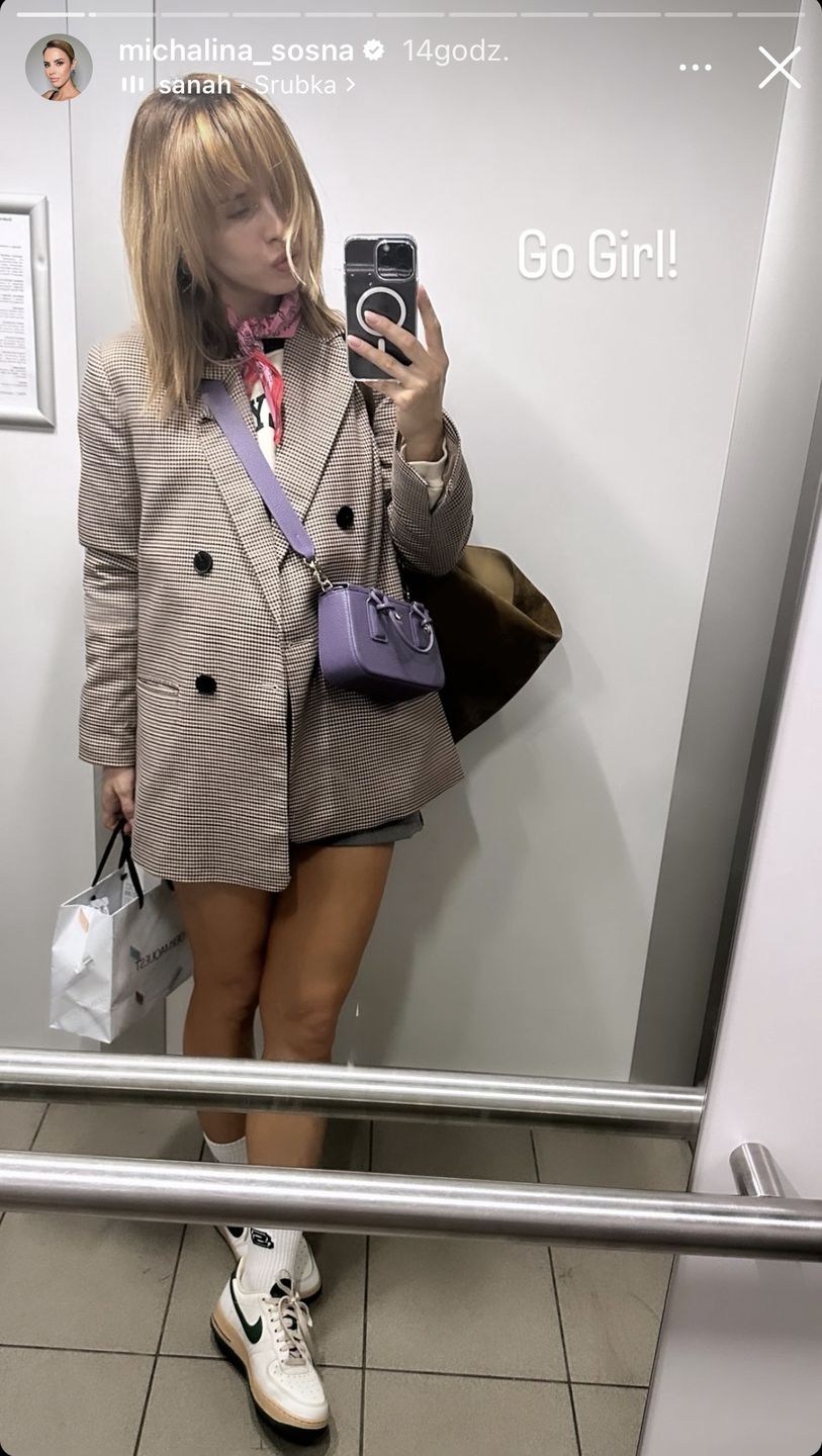 Michalina Sosna w eklektycznej stylizacji