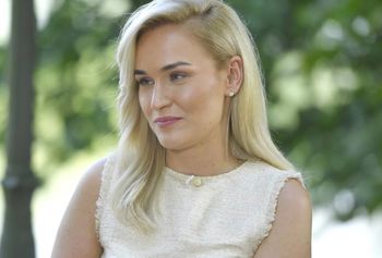 "Królowa pieczarek" w prześwitach i koronkach. Wygląda obłędnie