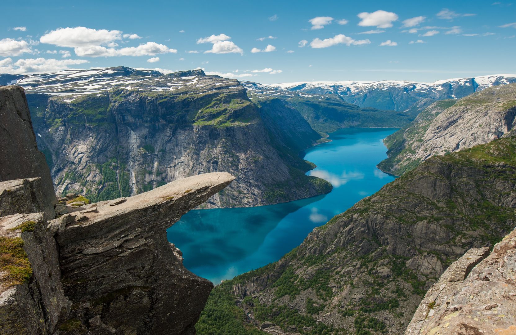 Fiordy w Norwegii