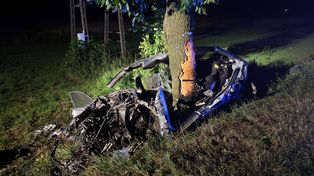 Tragiczny wypadek w Mogielnicy. 44-letni kierowca zginął na miejscu!