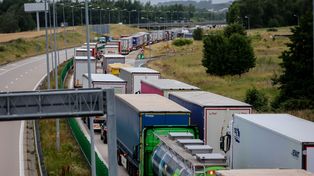 Zgorzelec: Gigantyczny korek do granicy z Niemcami. Autostrada A4 zablokowana