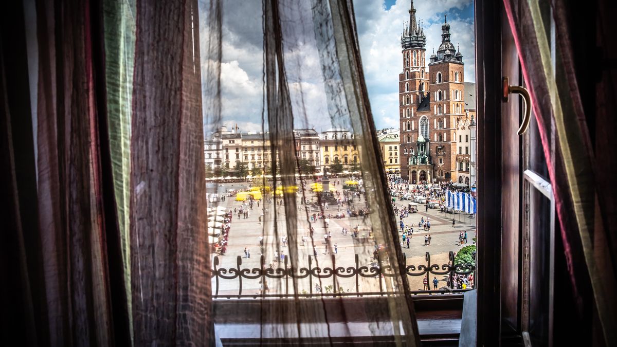 Widok jest tym, za co internauci docenili krakowski obiekt 