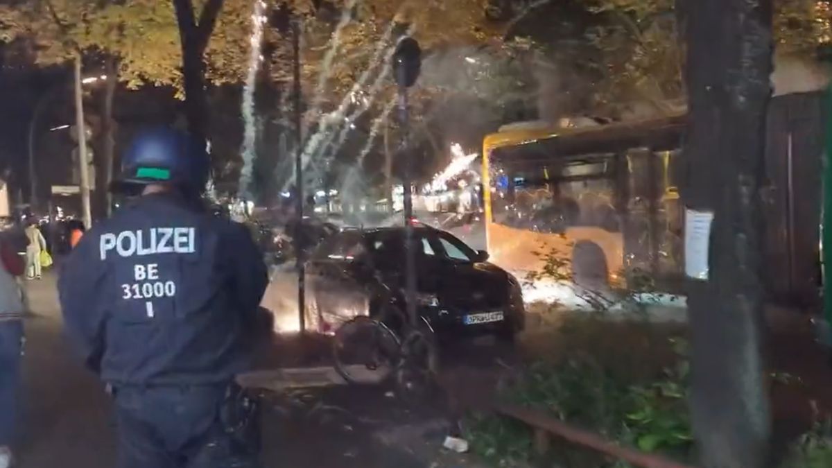 Zamieszki w Berlinie z udziałem zwolenników Hamasu