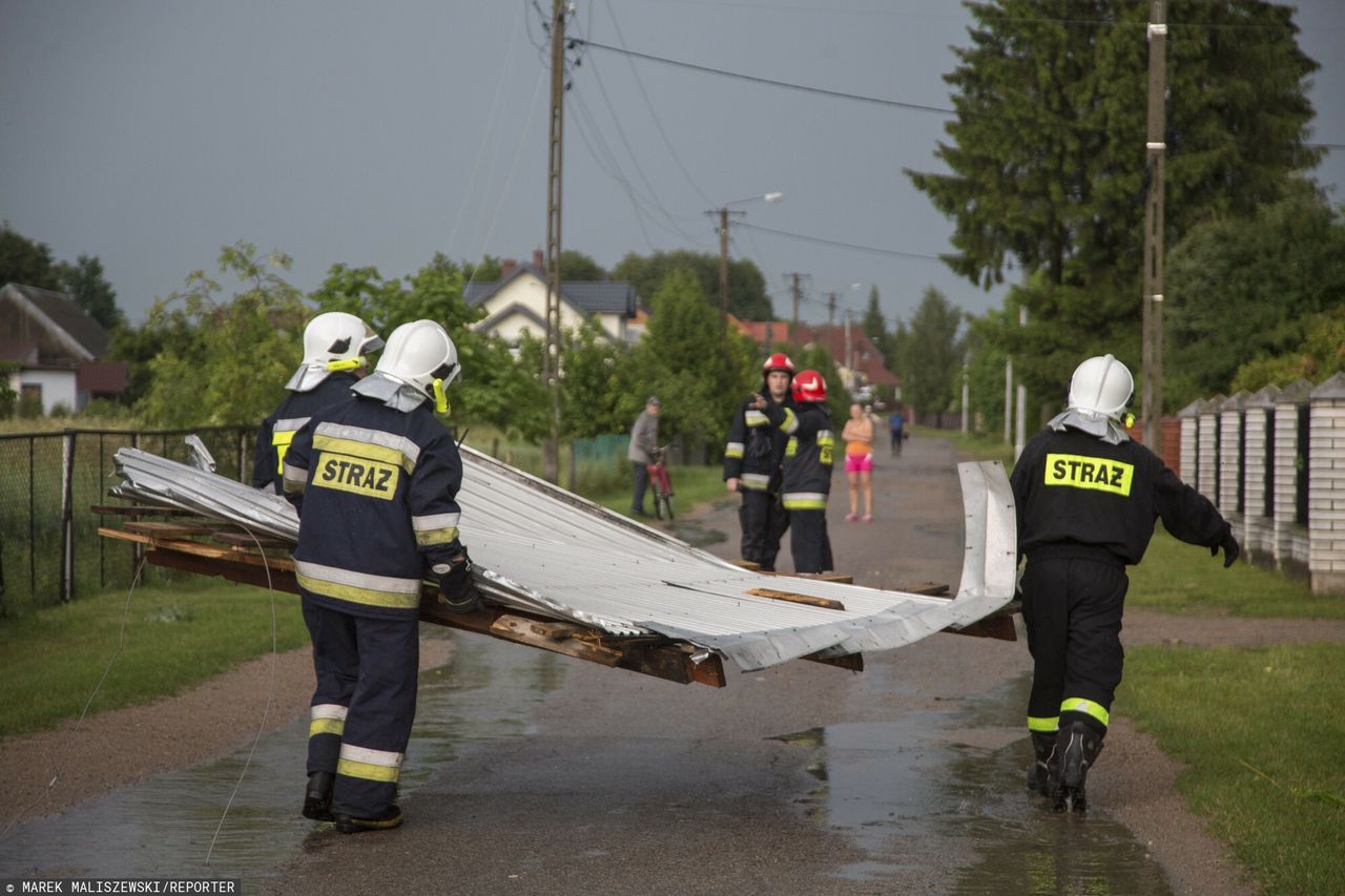 Silne burze nadciągają nad Polskę. Ryzyko trąby powietrznej