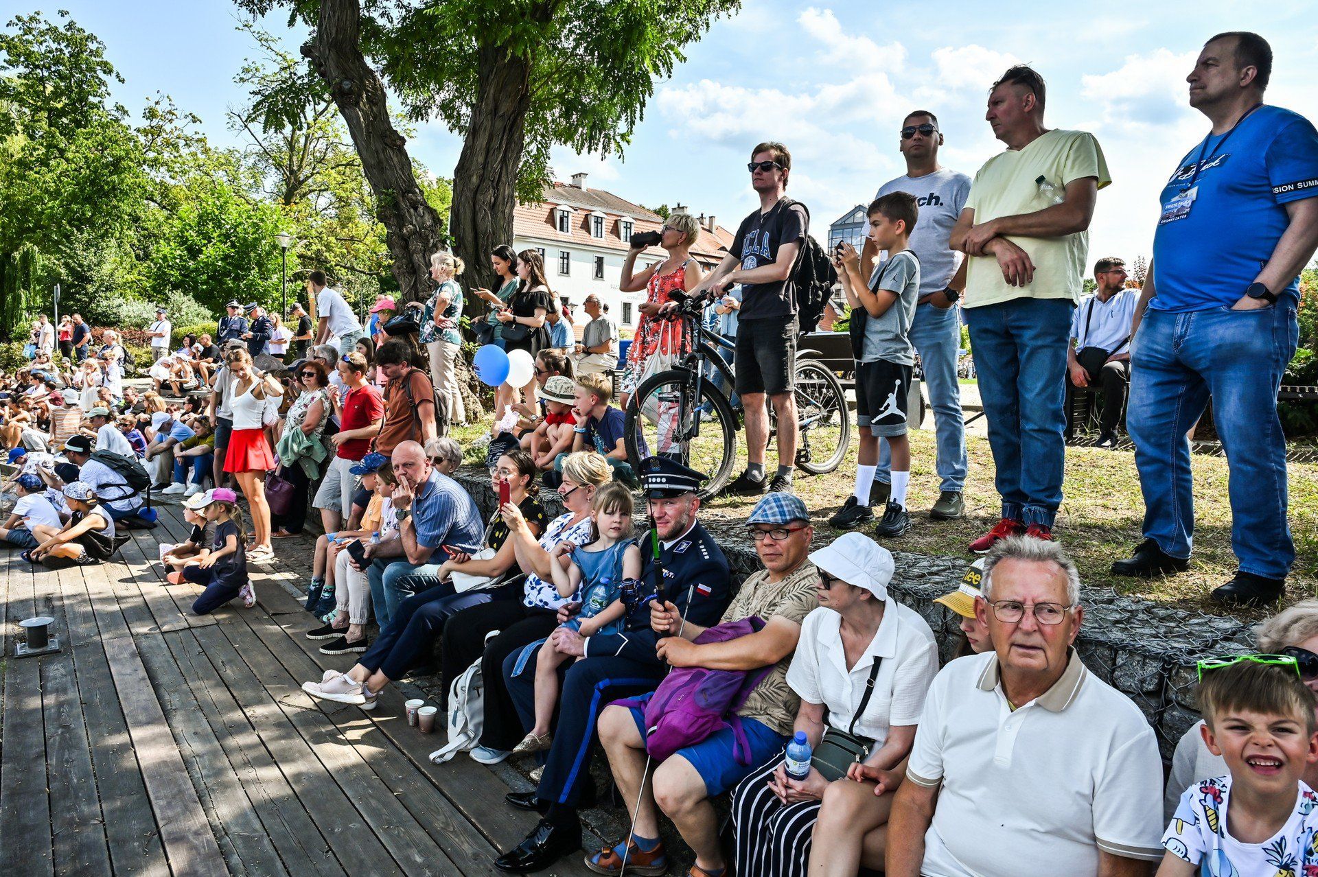 We wtorkowe (15 lipca) popołudnie mieszkańcy Bydgoszczy tłumnie wypełnili Wyspę Młyńską, gdzie podczas policyjnego pikniku atrakcji było bez liku.