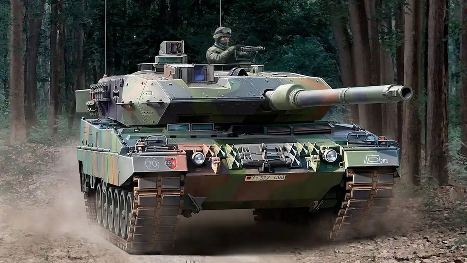 Leopard 2A6 - wizualizacja