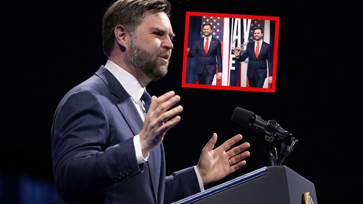 Spór o zdjęcie J.D. Vance'a