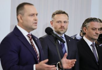 "Marszałek blokuje". Bogucki uderza w Czarzastego ws. prezydenckiego projektu