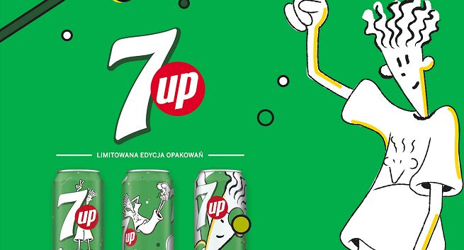 Fido Dido wraca w trzech wersjach puszek i butelek 7UP (wideo)