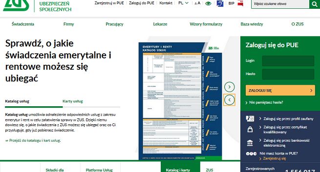 ZUS z nowym serwisem internetowym, ma być prostszy i czytelniejszy