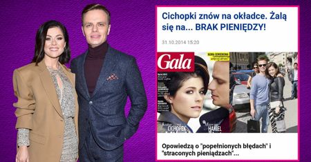 #10 lat temu na Pudelku. Cichopek i Hakiel żalili się, że nie mają pieniędzy