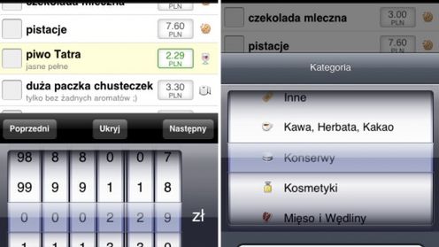 Nowe funkcjonalności w Listonic 1