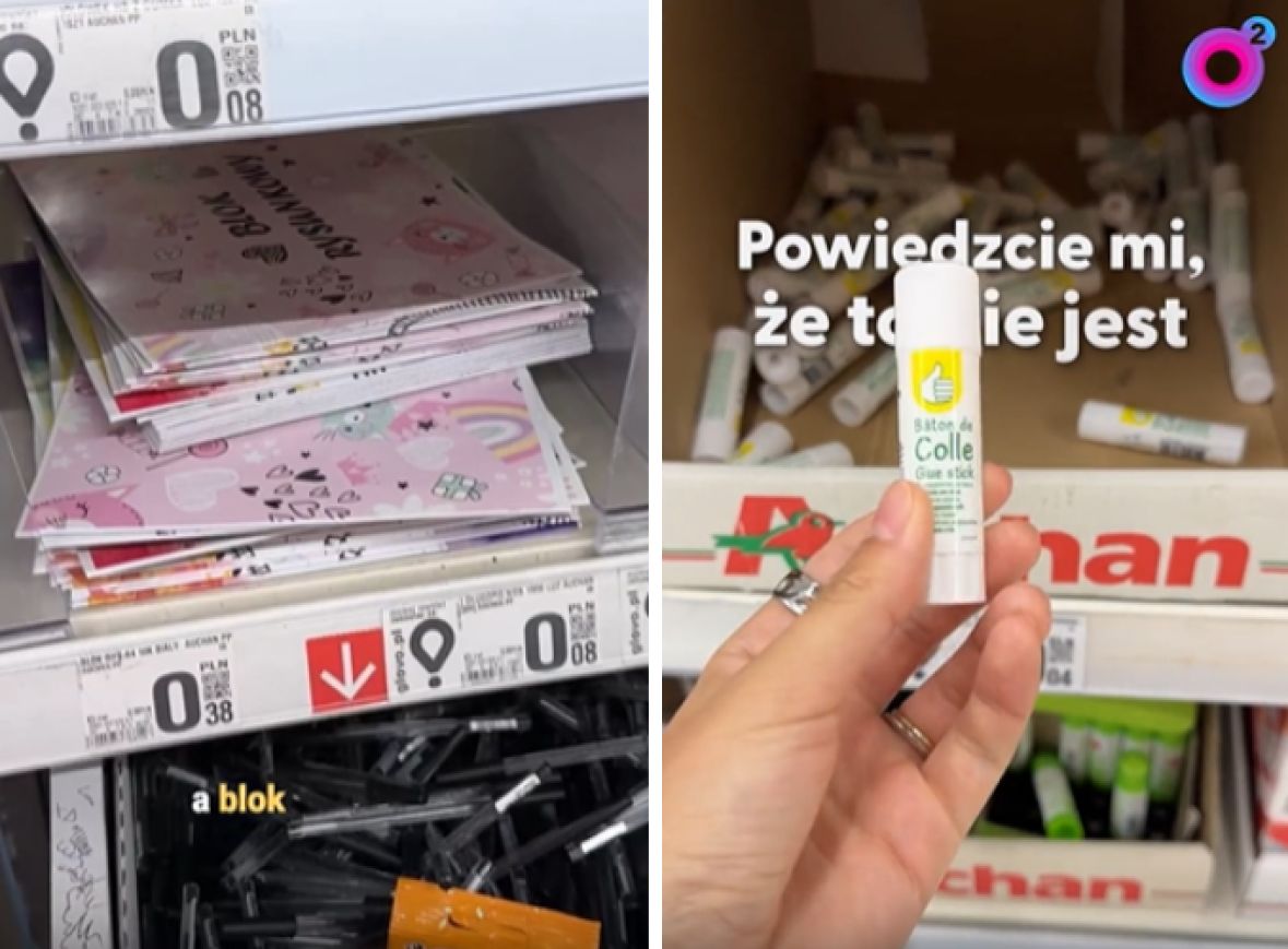 Auchan przebił wszystko. Tania wyprawka szkolna. Ceny już od... 4 groszy
