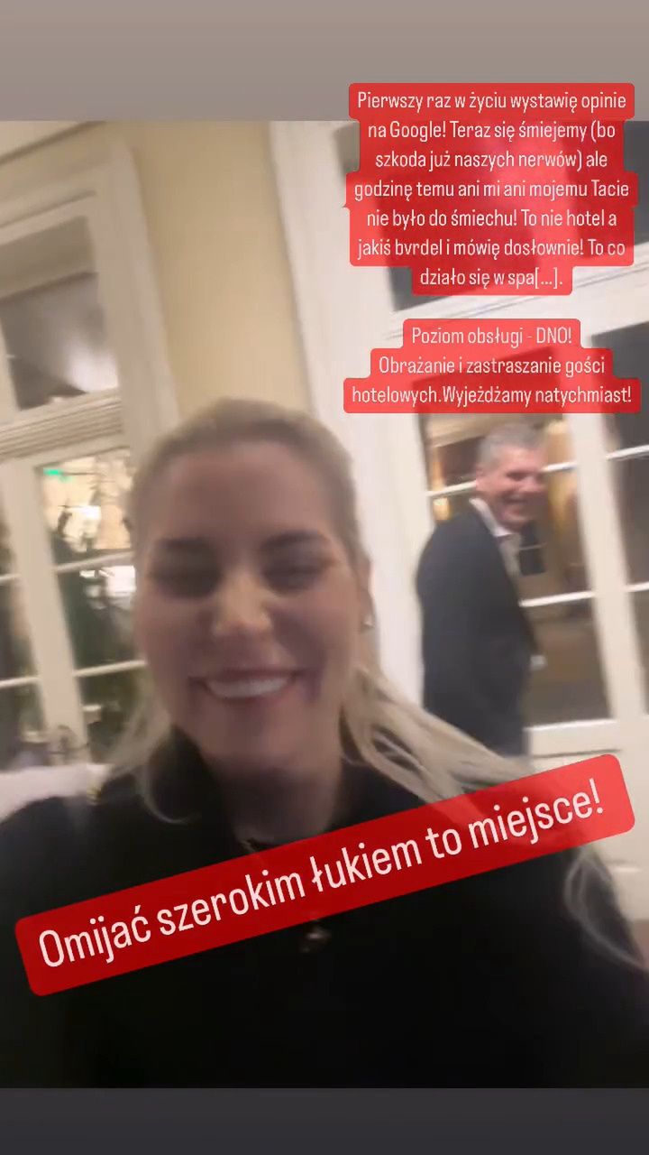 Julia von Stein dobitnie podsumowała jakość obsługi hotelowej