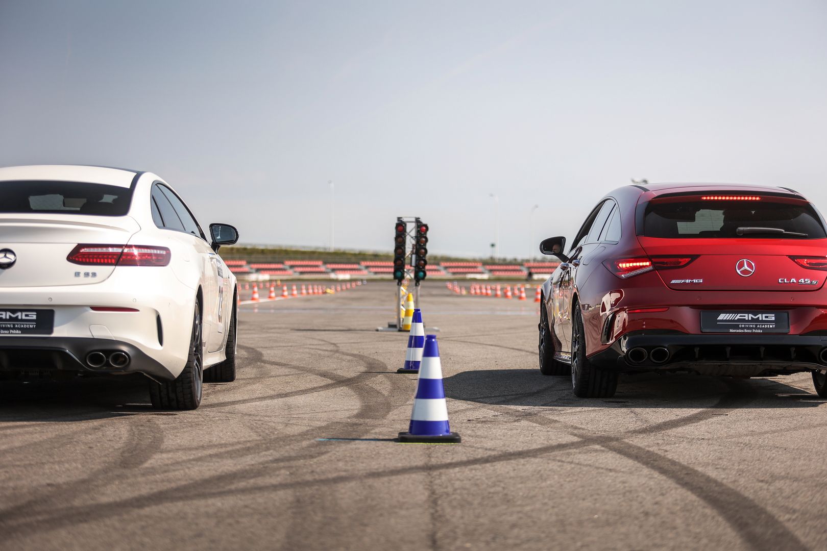 Przez kilkanaście minut można było poczuć się jak na zawodach w drag race