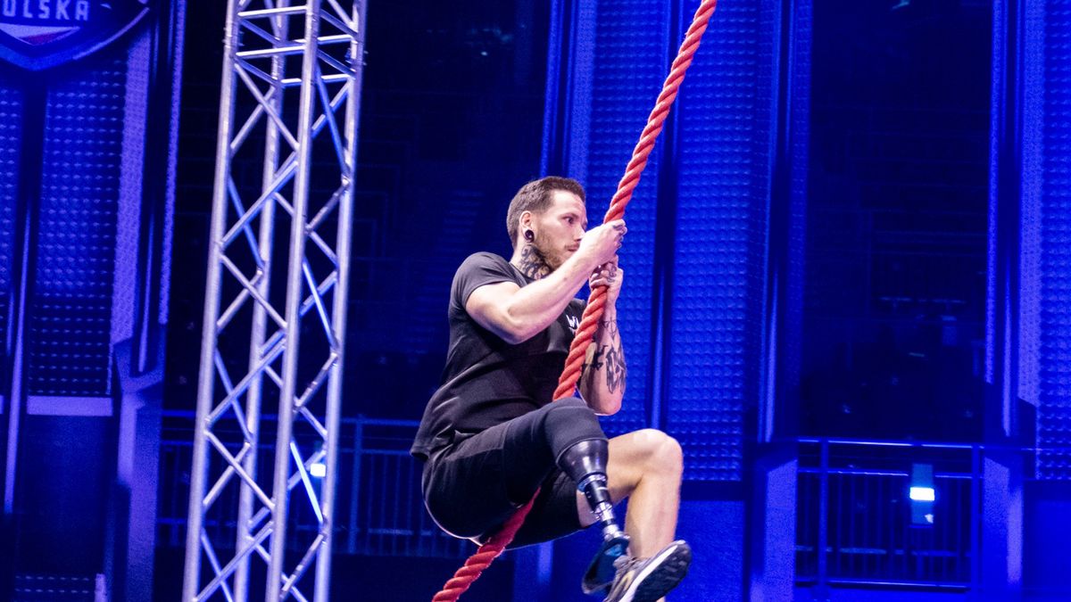 Sylwester Wilk w "Ninja Warrior"