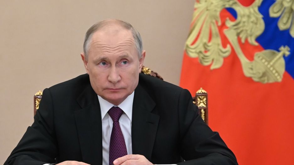 arch46Russian President Vladimir Putin attends a cabinet meeting in Moscow, Russia, Wednesday, July 7, 2021. (Alexei Nikolsky, Sputnik, Kremlin Pool Photo via AP)Pool Sputnik Kremlin