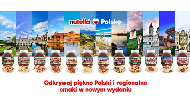 Nutella pokazuje Polskę na swoich opakowaniach