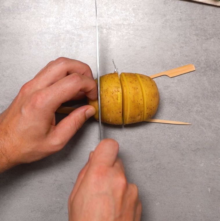 Hasselback Potato