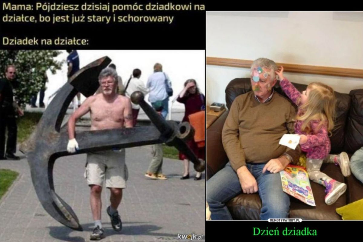 Memy z okazji Dnia Dziadka 2026