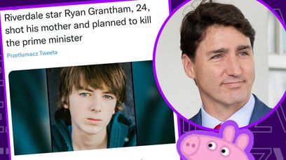 Aktor z "Riverdale" zabił swoją matkę. Jego celem był Justin Trudeau
