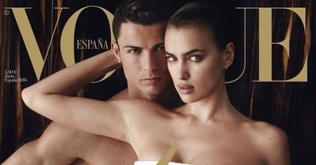 NAGI RONALDO na okładce "Vogue'a"! (FOTO)