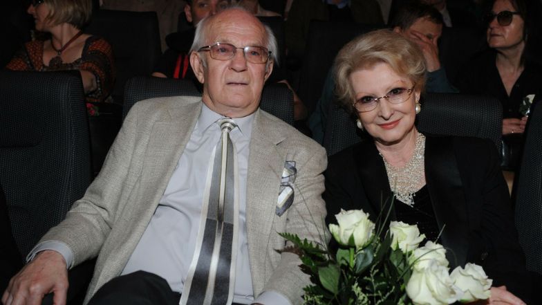 Jadwiga Barańska z mężem