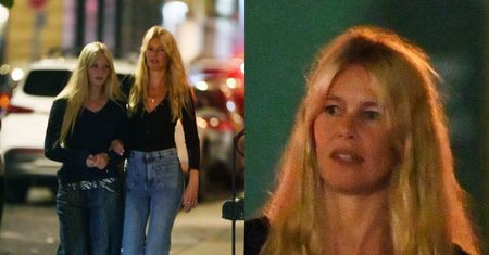 Claudia Schiffer zabrała nastoletnią córkę na kolację w Nowym Jorku. Cała mama? (ZDJĘCIA)