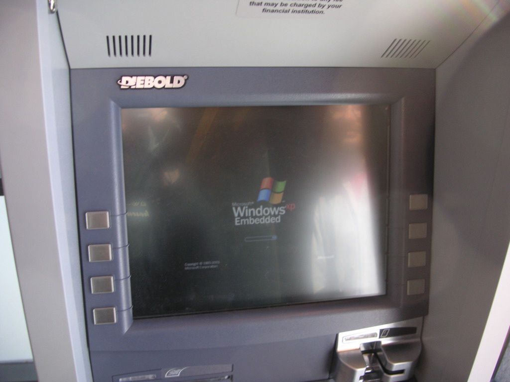 Diebold ATM + Windows Embedded