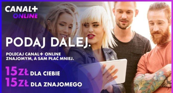 Canal+ online wprowadził zniżki dla subskrybentów polecających usługę