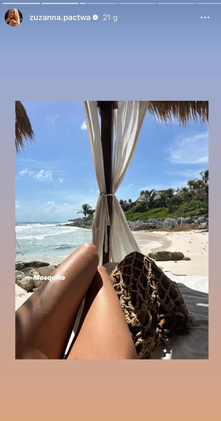 Tak ukochana Bieniuka spędza czas w Tulum