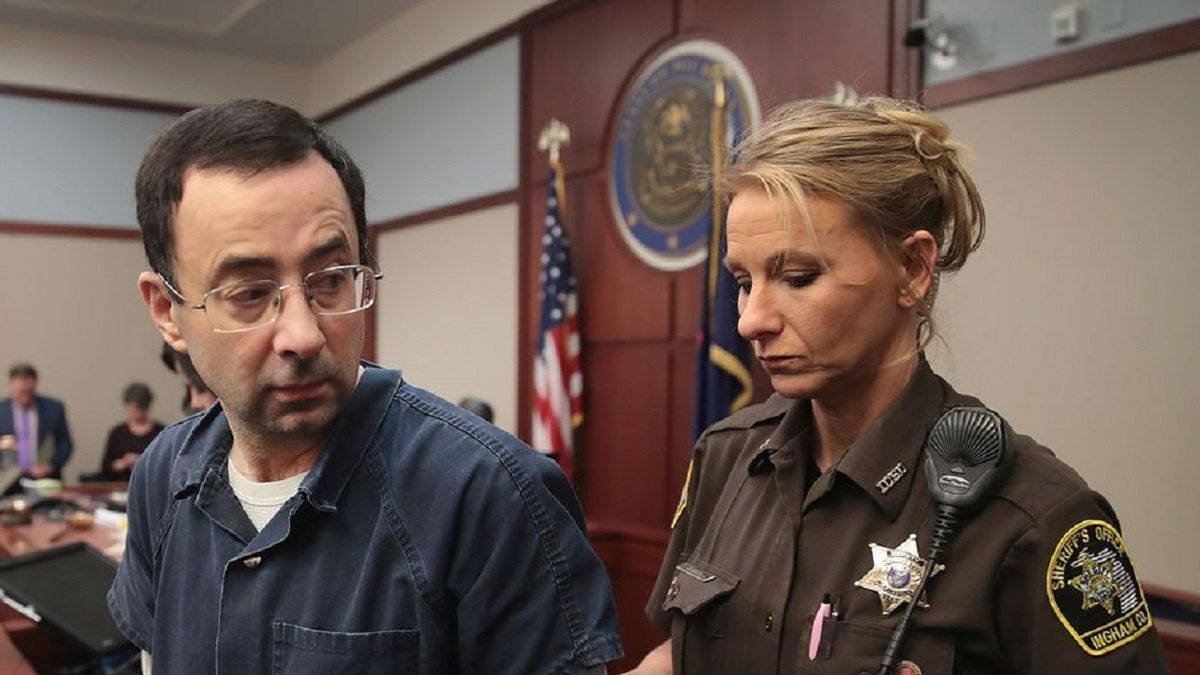Getty Images / Scott Olson / Na zdjęciu: Larry Nassar na sali sądowej